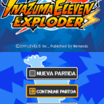 Portada Inazuma Eleven Exploder