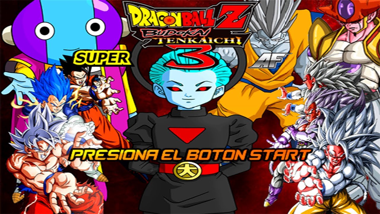 Dragon Ball Z Budokai Tenkaichi 3 Super vs AF