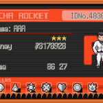 Pokémon edición Team Rocket Ficha Rocket