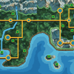 Pokémon Ópalo Mapa