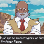 Pokémon Ópalo Profesor Ebano